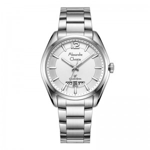 Alexandre Christie AC 8679 Silver White Man MDBSSSL